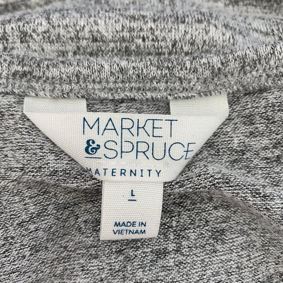 Market & Spruce Gray Short Sleeve Tee - Picture 9 of 10